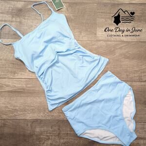 One Day in June Light Blue Bikini Set